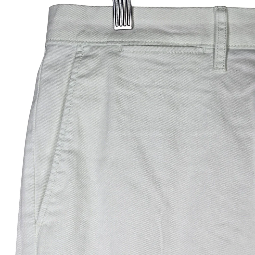 J. Crew 484 Slim-fit stretch chino pant in White 34/34‎ AR885 NWT